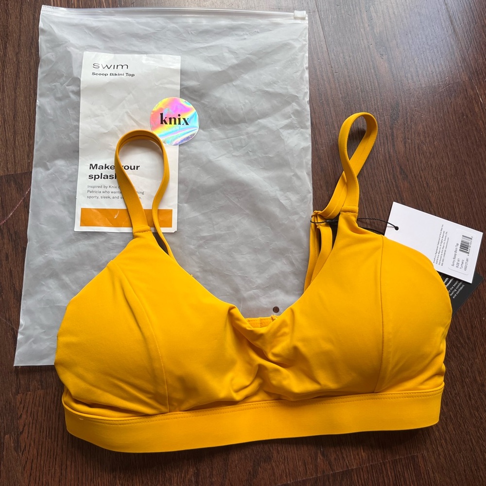 Knix Scoop Bikini Top Size M1(M+)